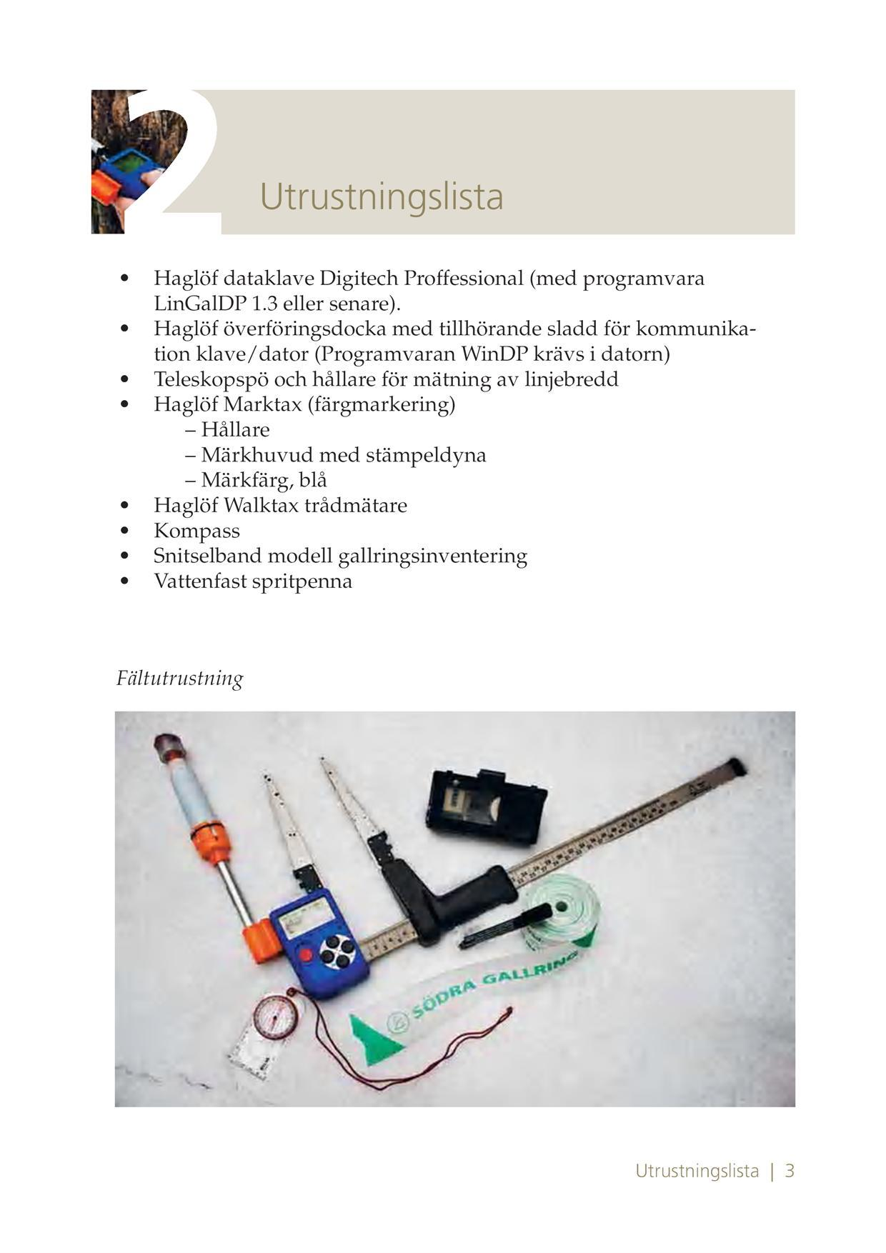 Bilaga 1: Arbetsinstruktion