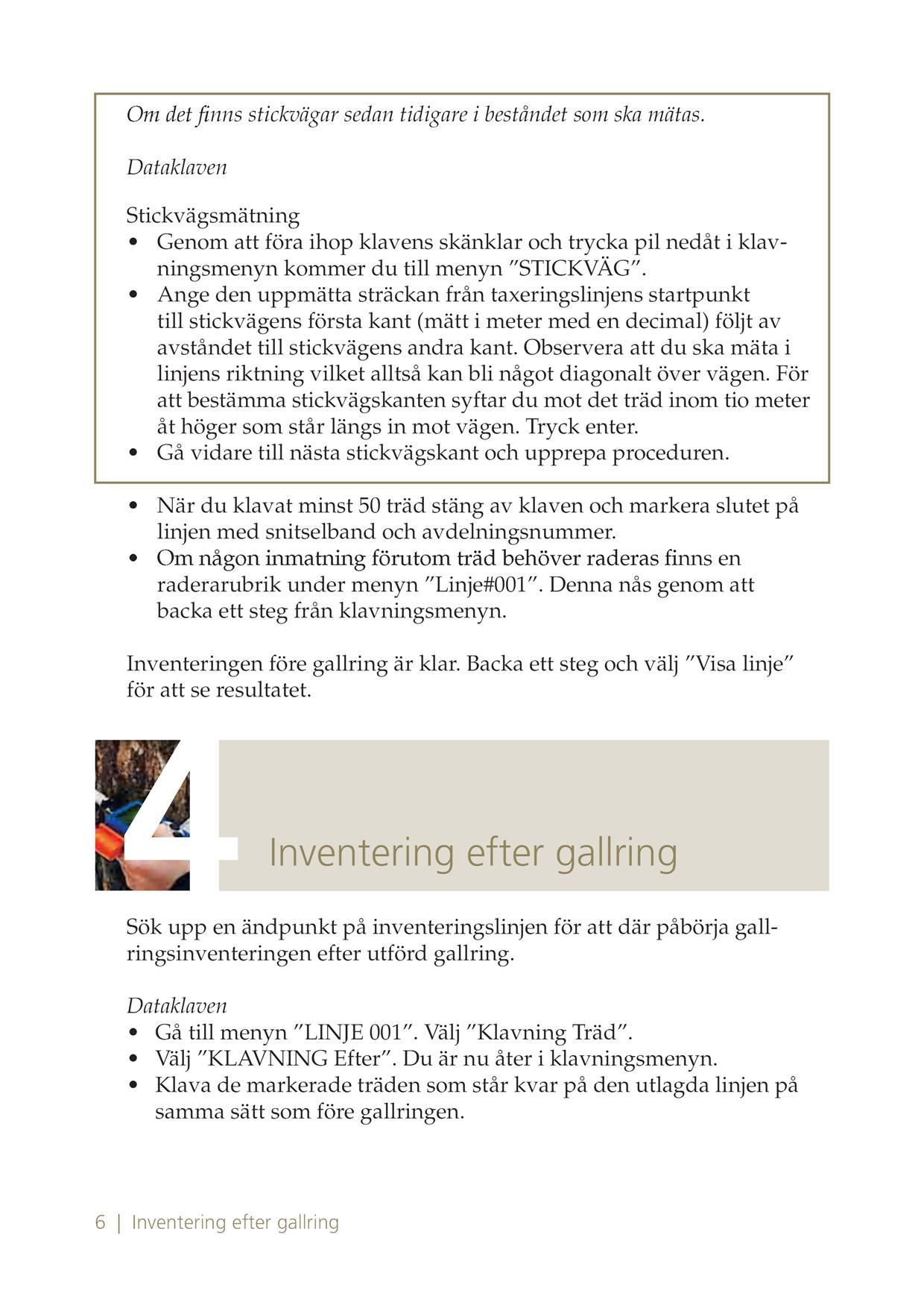 Bilaga 1: Arbetsinstruktion