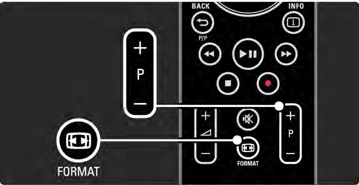 2.7.4 Bläddra i Net TV 5/6 Bläddra på internetsidor Använd P - och + för att bläddra uppåt och nedåt på sidorna.