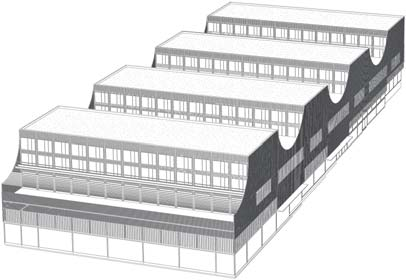 ETT HÅLLBART KULTURHUS I TRÄ Med sin trästomme och fasad i trä bygger kulturhuset vidare på Skellefteås stolta träbyggnadstradition.