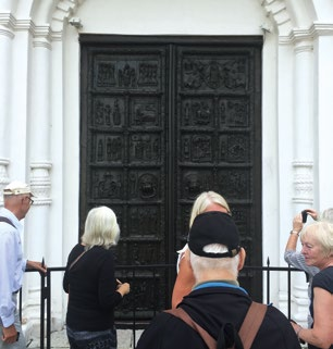 Sofiakatedralen i Novgorod. Foto Anders Svensson.