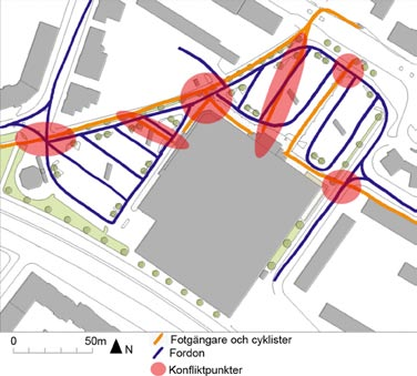 Gehls analysmetod är mer inriktad på att analysera platser och få konkreta resultat på vad som är bra eller dåligt medan Cullens analysmetod upplever staden som en sammanhängande länk och inte