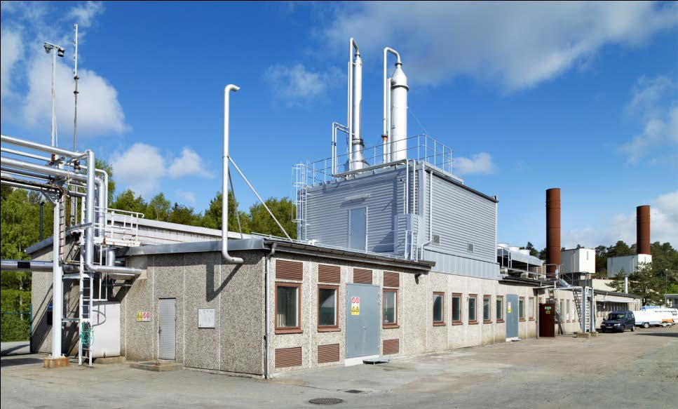 Gasendal - vi har tänkt stort från början Samarbete med Gryaabs avloppsreningsverk i Göteborg En anläggning för uppgradering av biogas, gasen
