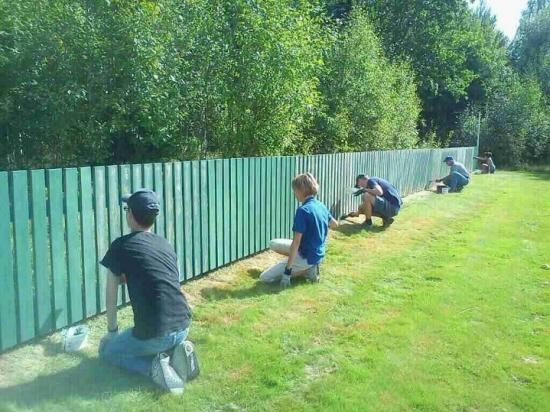 Arnöparken Det har nu gått nio år sedan Arnöparken invigdes 2004 och under året kompletterades arenan med en av två dugouter (spelarbås) och en allmän uppfräschning då homerunstaketet målades om.