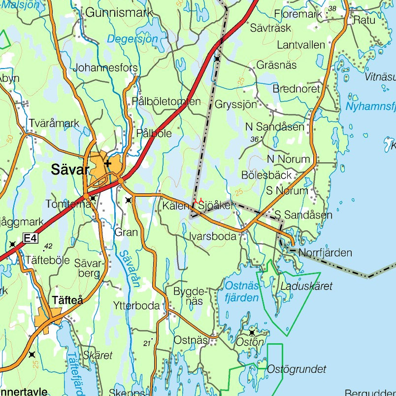 2. Presentation av projektet 2.1 Lokalisering Placeringen av vindkraftverken kommer att ske på Kummelsberget som är beläget i Robertsfors kommun nära gränsen till Umeå kommun ca 4 km öster om Sävar.