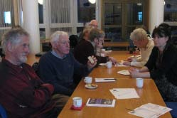 Årsmötet 2011 Torsdag 31 mars Lennart Vessberg kåserar om konstnären Helmer Osslund Ett intressant kåseri om Helmer där Lennart berättade om konstnären vilken föddes 22 september 1866 i Tuna,