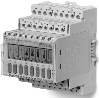 8 AMA 8 Styr- och övervakningssystem SGC In- och utgångsmoduler 173 TX-I/O niversella moduler TXM1.8 TXM1.8-ML. Två fullt kompatibla modeller: TXM1.