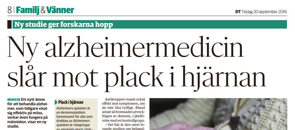 AgeCap in Swedish media 2016 Printed media Webb Radio August 6 17 0 September 24 67