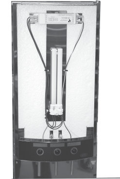 Maskinens ingående delar Bild Beskrivning Transformator Transformatorn är på 230/24 V (55VA). Transformatorn strömförsörjer magnetventilerna.