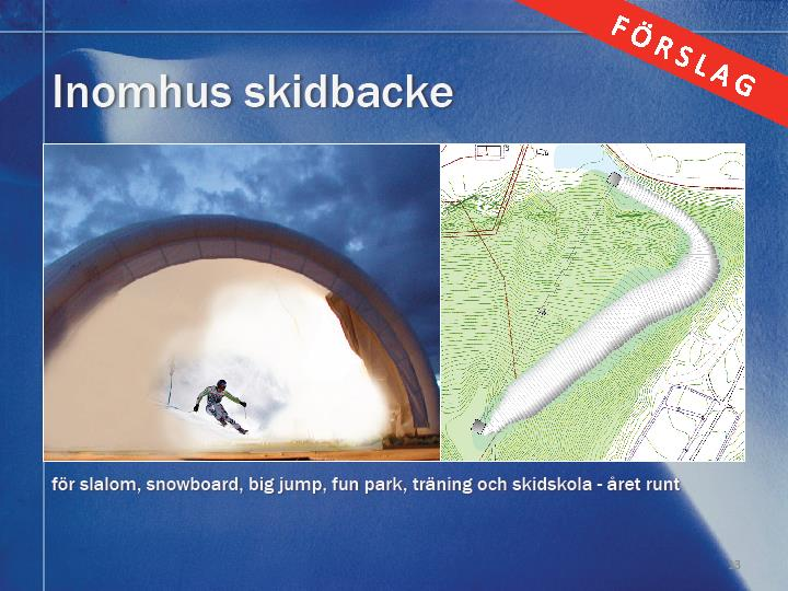 7. Stockholm Ski Center/Olympic Games 2022 Vision: Utveckla Hammarbybacken och omgivningen till