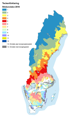 Allmänna Undantag Ekologisk certifierad mark Gårdar med mycket betesmark och gräsmark - Över 75 % av marken är betesmark, vall och träda - Resterande åkermark är mindre än 30 hektar Gårdar med mindre