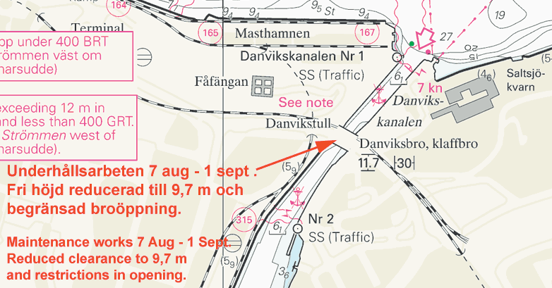 9 Nr121 Starboard spar c) 59-22,40N 18-22,79E Båtsholmen Port spar d) 59-21,94N 18-16,09E L Höggarnsbank W Starboard spar e) 59-22,43N 18-16,82E St Höggarnsbank E Starboard spar f) 59-20,54N