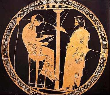 INLEDNING Det antika Greklands mest kända prognosmakare var Apollons prästinna Pythian, även kallad Oraklet i Delfi.