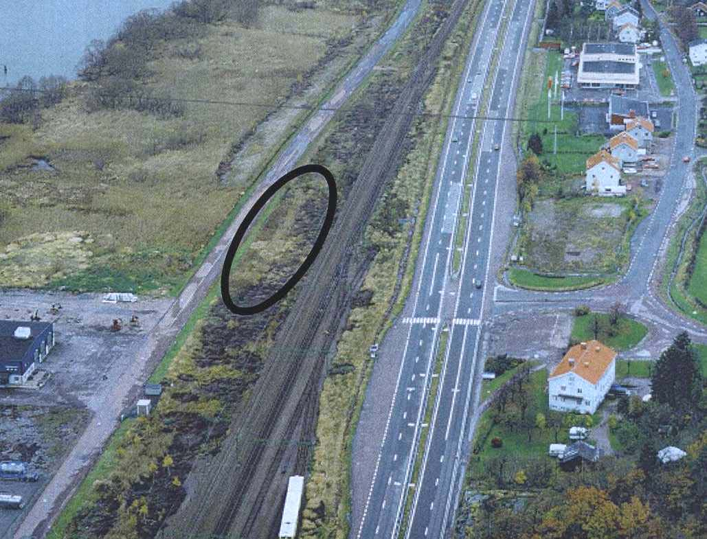 3.7 SURTE 3.7.1 Allmänt Provbanken finns i ett område mellan befintlig järnväg och lokalväg i km 63/.