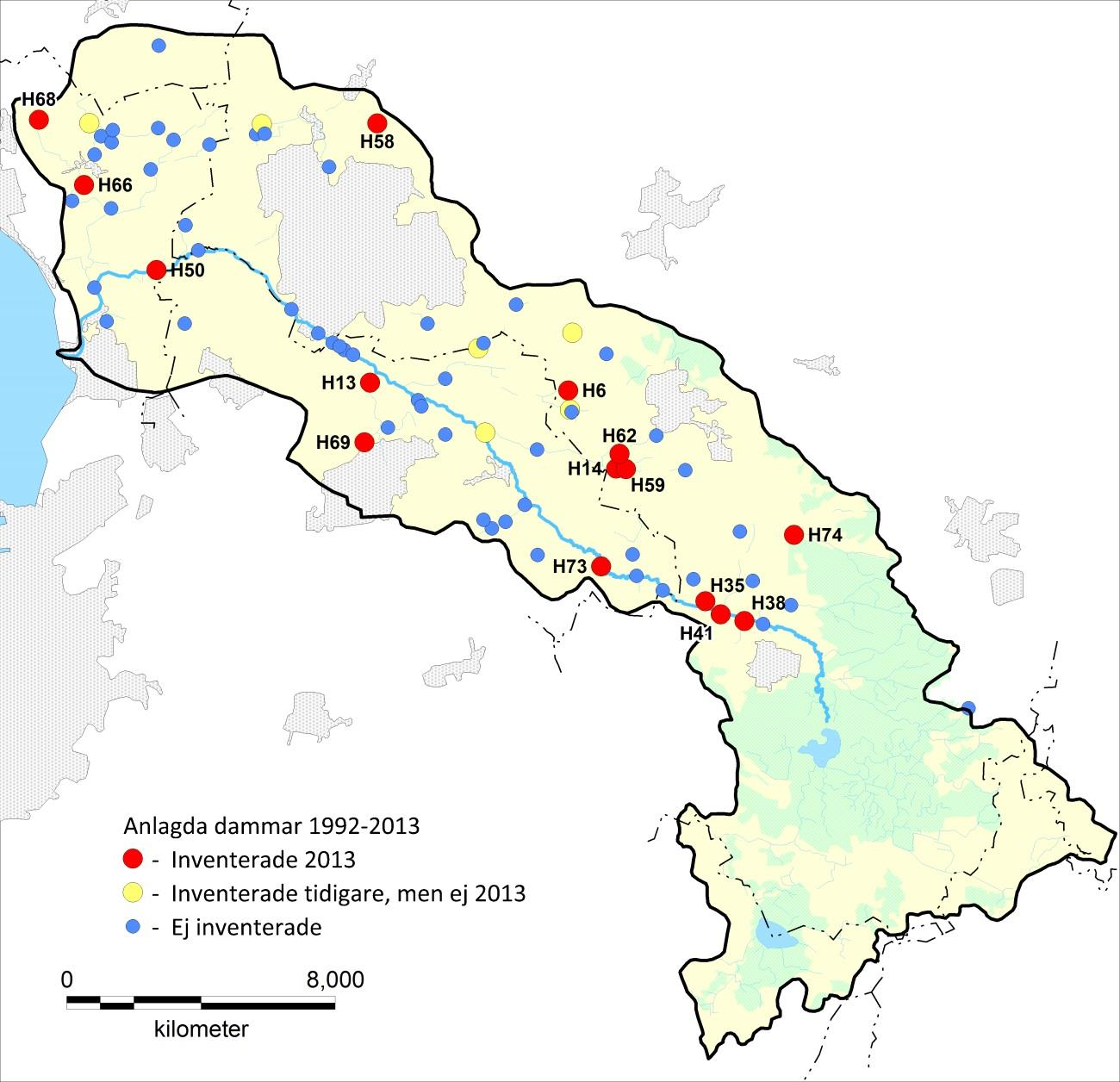 Höjeåprojektet Bottenfauna Undersökningsområdet Höjeåns avrinningsområden (se figur 1) upptar en yta av drygt 300 km 2.