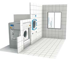 Electrolux Professional Vård & Omsorg 6 Hygientvätt med professionell utrustning Professionella hygientvättmaskiner och effektiva torktumlare tar hand om stora mängder textilier direkt på avdelningen.