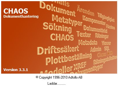 3. Chaos Allmänt Användarkonto med signatur och lösenord söks elektroniskt efter genomgången grundutbildning i Chaos. Grundutbildningen är elektronisk och nås via trafikverkets hemsida på adress www.