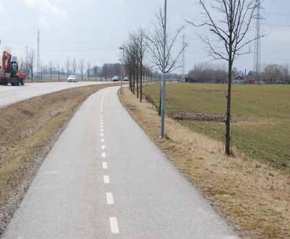 Försöksobjekt: Cykelvägen Lund-