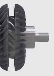 Det här är OptiShift Lock-up Turbinrotor RBB - Reverse by Braking Helt integrerat i Volvos drivlina Pumprotor Turbinaxel Momentomvandlarförlusterna eliminerade av Lock Up och frihjulsstator En