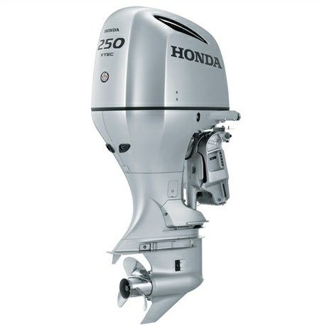 Honda BF 250 LU Honda 250 hk 4 takt Reglagebox Elstart 278 kg Lång rigg Power Trim & Tilt 60A Laddning 3583 cm3 Honda BF 250 Det handlar inte bara om knop BF250 är utan tvekan flaggskeppet av flera