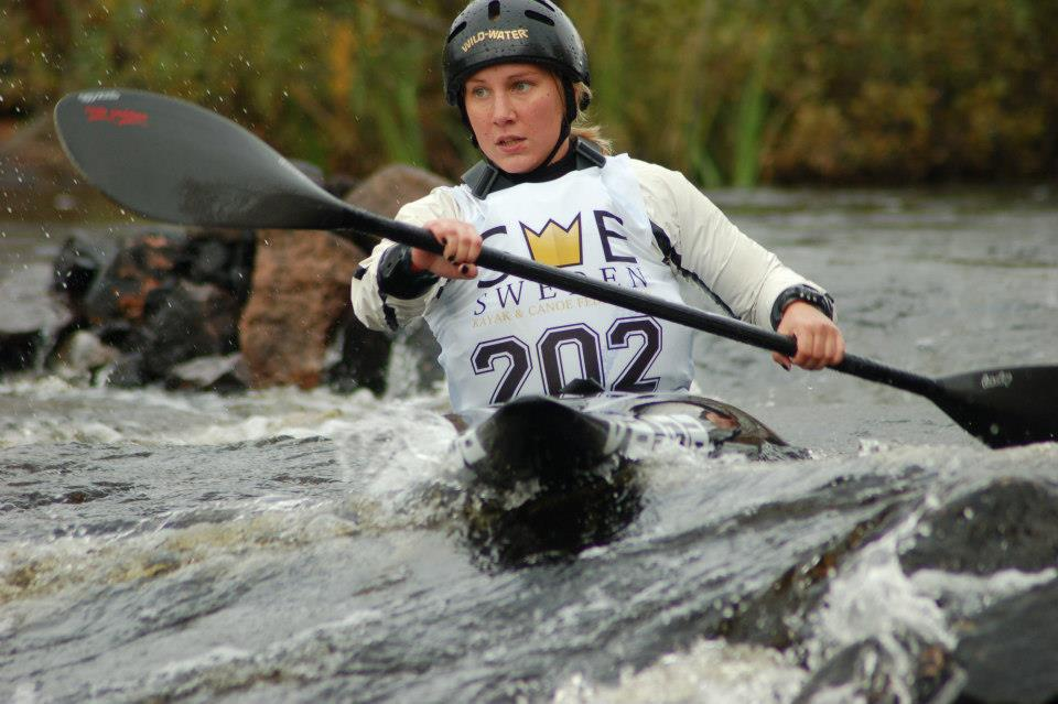 5 Jag paddlade jättefint och när jag kom ned i mål kände jag att det kunde vara något stort som skulle hända.