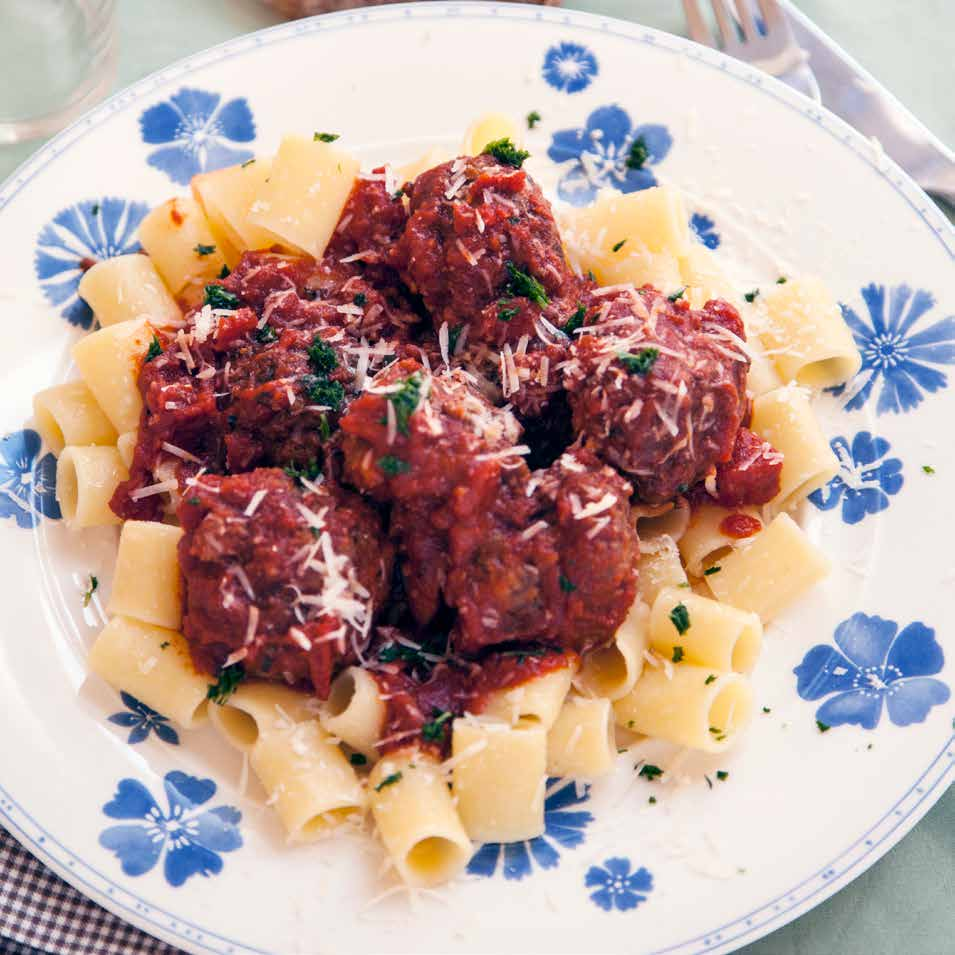 PAOLOS NAPOLITANSKA KÖTTBULLAR med pasta 4 port.