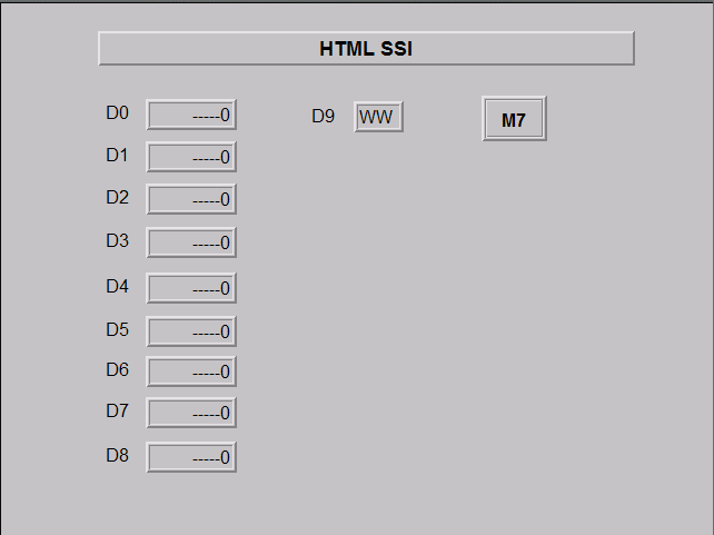 6 Skapa ett block i E-designer för I/O test Skapa ett block med I/O signaler motsvarande HTML-filen Ladda ner hela