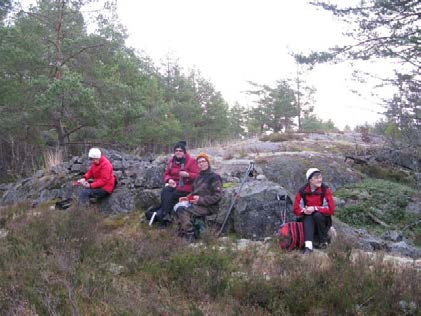 NUMMER 4 2013 SIDAN 18 veteranerna Veteranvandring varje torsdag, till höger ett