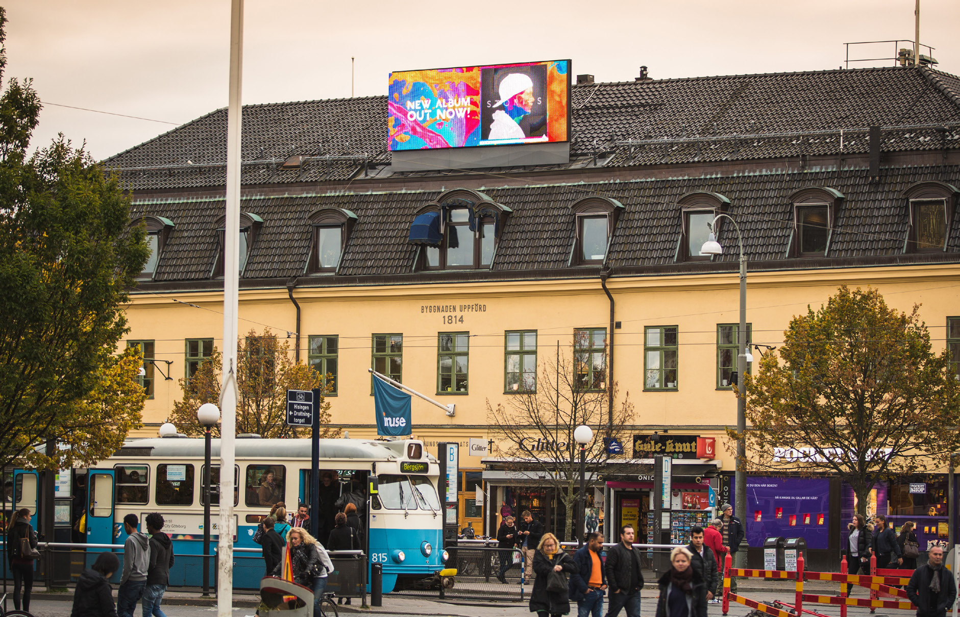 LED KUNGSPORTSPLATSEN, GÖTEBORG Verksamhet: AdCityMedia är verksamt inom mediebranschen och är idag ledande i Sverige inom segmentet utomhusreklam.