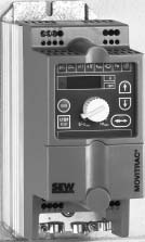 Tekniska data Tekniska data MOVITRAC 07 kva i P f n Hz 7 230 V AC / 3-fas / byggstorlek 0S / 0,37... 0,75 kw / 0,5.