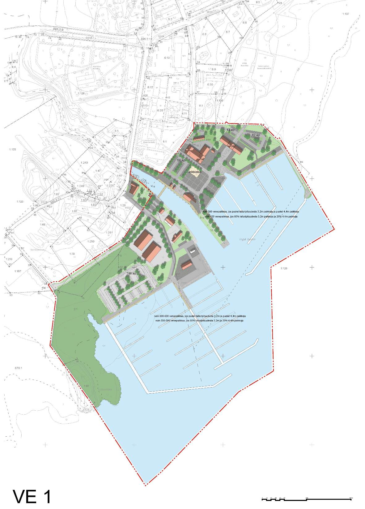 INGÅ KOMMUN Detaljplaneändring för båthamnen i centrum 8.12.2014 / 28.9.2015 Figur 13.