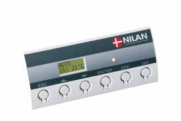 Comfort CT300 by nilan Mått 715 583 560 Samtliga mått i mm. Comfort CT300 med serviceåtkomst till primärsidan (växlare) och anslutning höger.