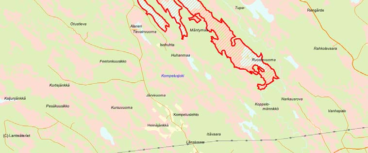Länsstyrelsens bedömning Stora opåverkade arealer i kombination med intressanta och sällsynta arter ger Ruostevuoma dess höga naturvärde. Intressanta kulturspår i form av lador och hässjor förekommer.