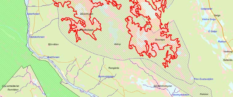 Länsstyrelsens bedömning Veddek hyser en stor variation av våtmarkstyper där soligena kärr utgör en ovanligt stor andel.