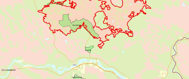 Länsstyrelsens bedömning Vännijänkkä är ett variationsrikt och mångformigt skog-myr-komplex där stora delar utgörs av rikkärr. Här finns hotade och sällsynta naturtyper med rik fauna och flora.