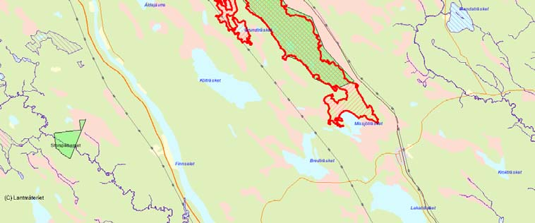 Länsstyrelsens bedömning Våtmarken har genom sin hydrologiska orördhet, sammanhängande storlek och mångformighet höga värden.