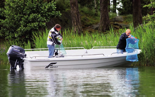 506 INTE NÅGON FISKEHISTORIA Finnmaster 506 är en båt som ger upphov till fi skehistorier.