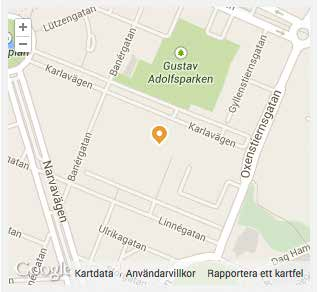 Beskrivning: Garnisonen ligger på Östermalm, fem minuter från Karlaplan och Fältöverstens galleria. I kvarteret finns tre olika typer av byggnader: 1.