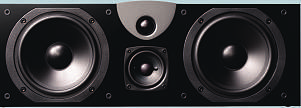 IMAGE 12 Mini monitor of bookshelf size Double chamber tweeter Builtin keyhole wall bracket Heavy duty gold plated binding posts Minimonitor av bokhyllestorlek Dubbelkammardiskant Inbyggt