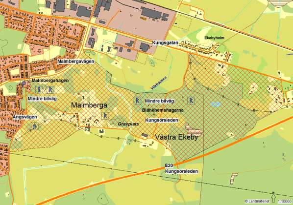 Malmberga- Västra Ekeby Friluftsliv: Storlek: Tillgänglighet: Närområde för: Framkomlighet: Barriärer: Kvalitéer.