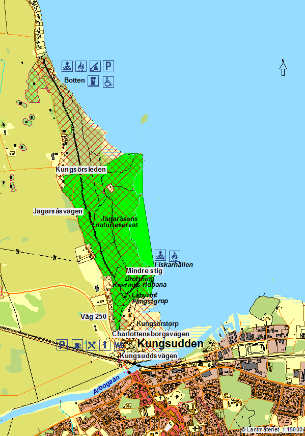 Jägaråsen Friluftsliv: Promenader, hundrastning, löpning, utbildning, cykelturer, strövtåg, fågelskådning, bad, rastplats och fiske.