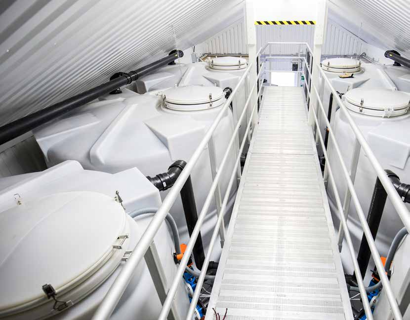 BIOVAC SBR INOMHUS Ren och säker arbetsmiljö I Biovac SBR inomhus reningsverk processas avloppsvattnet i slutna tankar istället för i öppna bassänger.