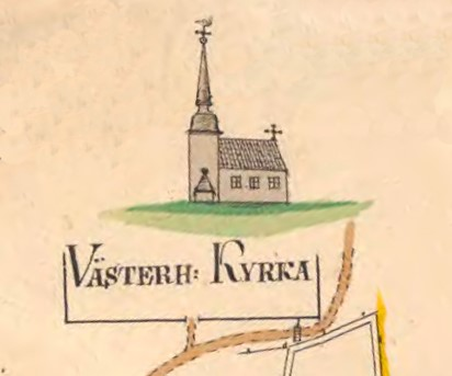 Enligt Westerin var det prosten Schöldbergs berömliga nit och ihärdighet samt församlingsbornas frikostiga bidrag som gjorde att kyrkan kunde återinvigas, dock utan spetsigt torn, år 1840.