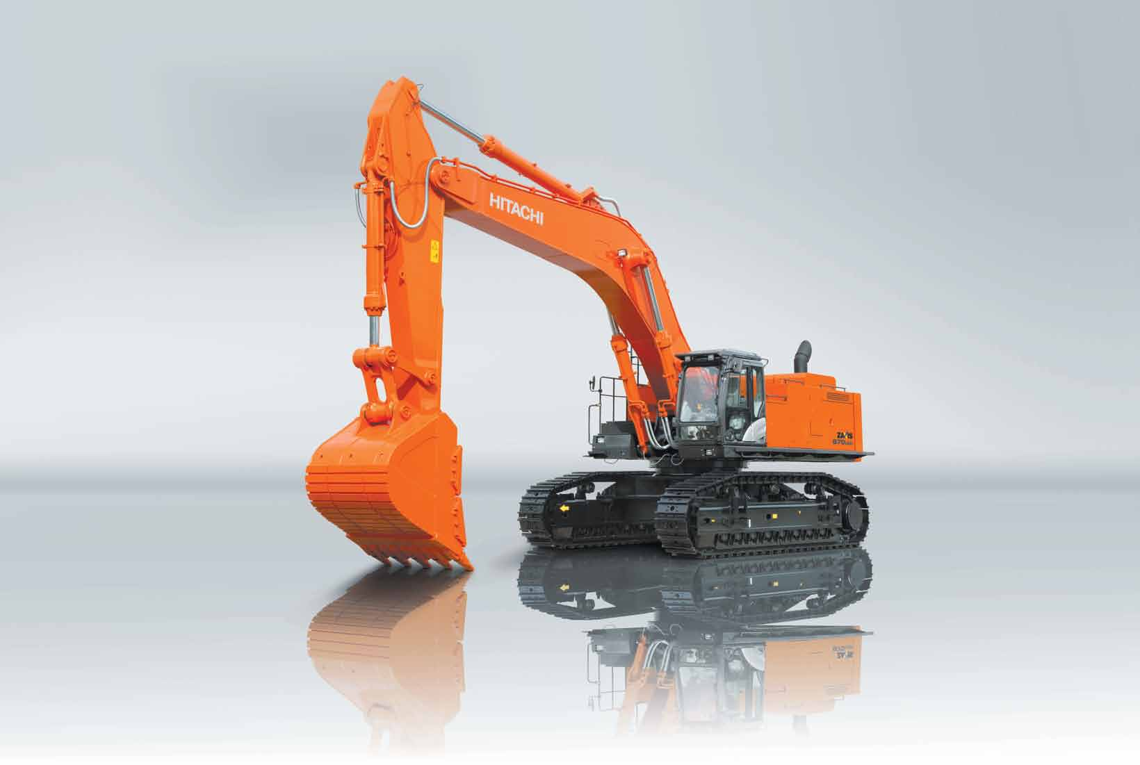 Vårt viktigaste mål vid konstruktionen av nya ZAXIS-5 var att stärka vår vision.