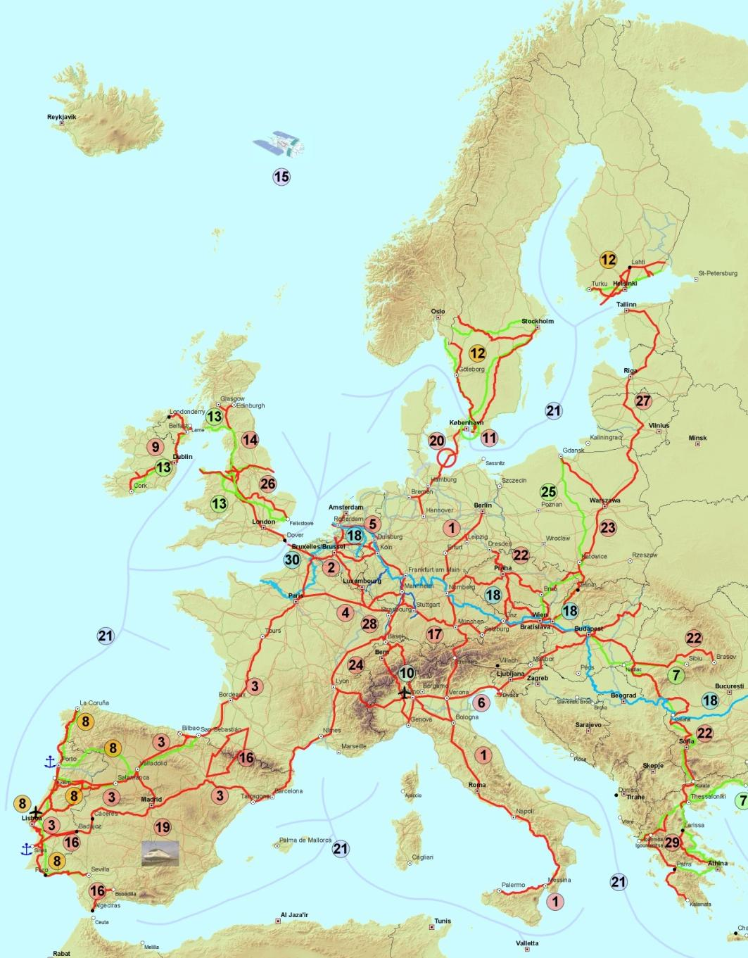 OECD om infrastruktur i sydöstra Sverige Sydöstra Sverige ligger nära europeiska marknader har trots det mindre tillgänglighet till stora europeiska