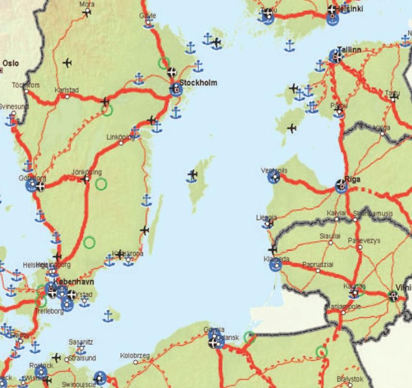 OECD om infrastruktur i sydöstra Sverige Den existerande infrastrukturen i Sverige har ännu inte anpassat sig till de