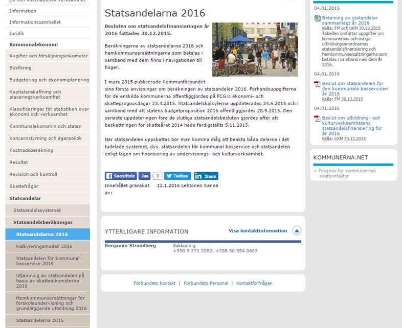 Statsandelsbesluten 2016