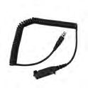 HEADSET För direktanslutning till radion Noise Cancelling PRO-P262 High-End inline mik 1-wire m.