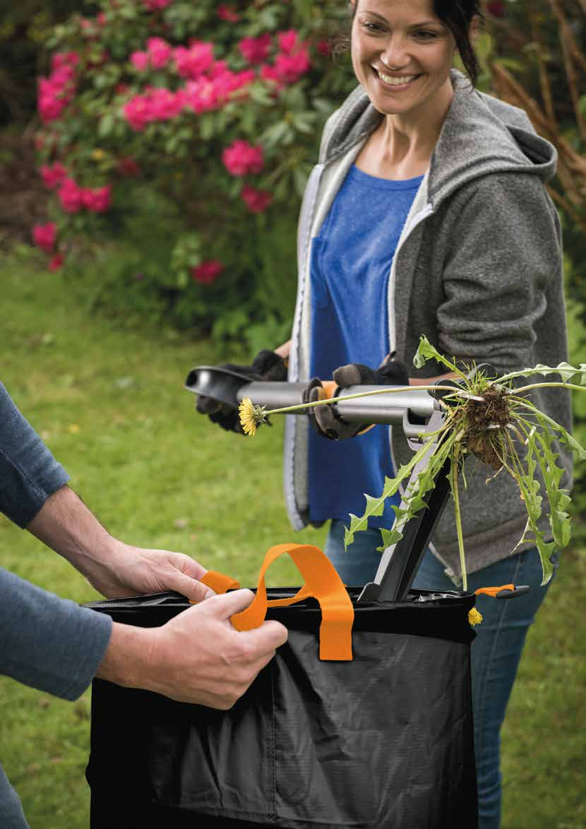 Effektiva ogräsupptagare Fiskars ogräsupptagare är ett effektivt vapen mot ogräs med besvärliga rötter, som till exempel maskrosor, utan att du behöver använda kemikalier.