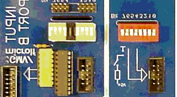Vi kan även med monitorns hjälp läsa data från ML4. Denna port är placerad på adress $FFFFF011.